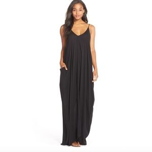 Elan V-Back Cover-Up Maxi Dress